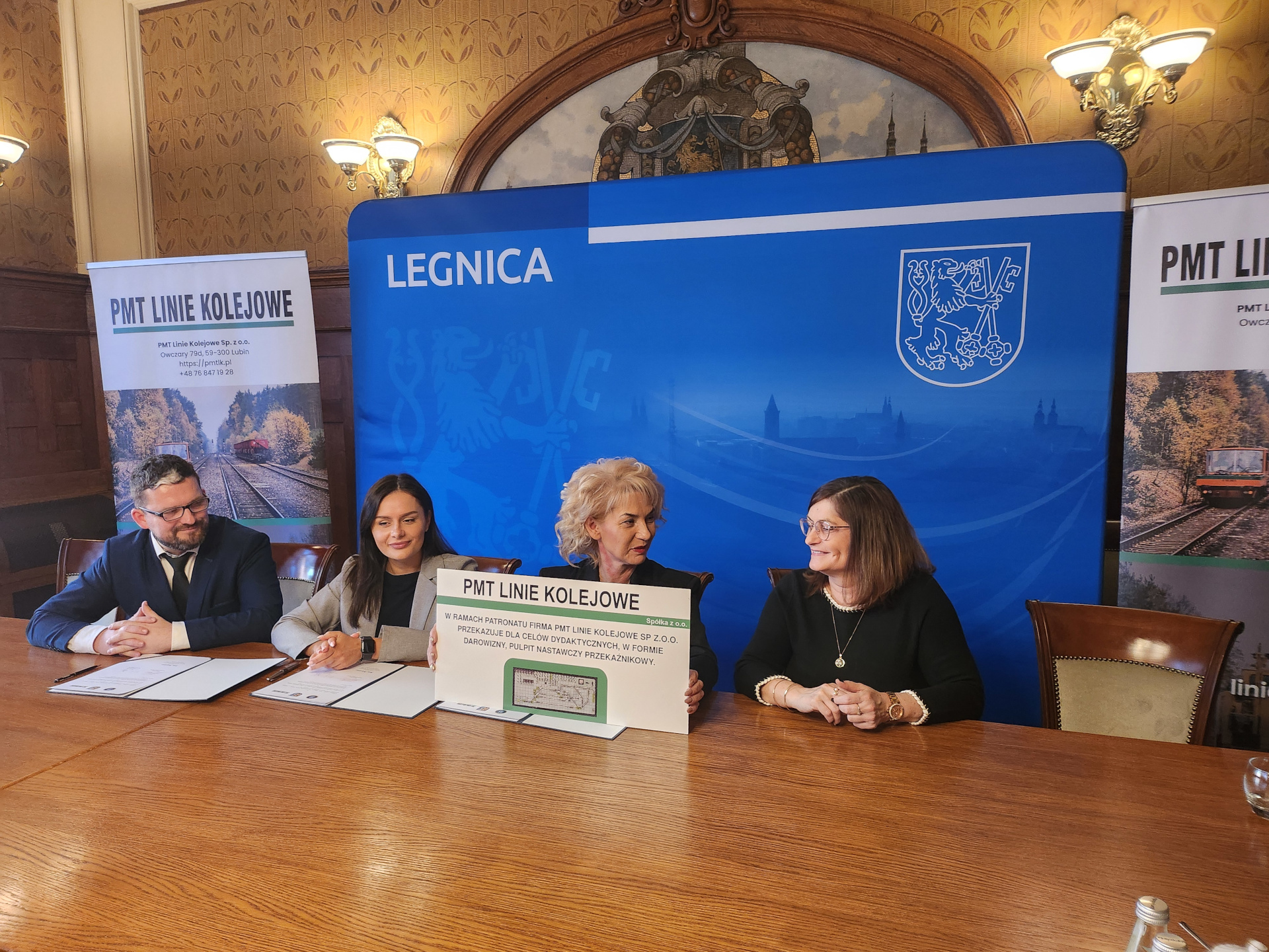 PMT Linie Kolejowe patronem nowej klasy od września 2025 roku w ZSTiO w Legnicy